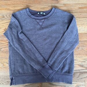 American Eagle Outfitters Charcoal Crewneck Sweater
